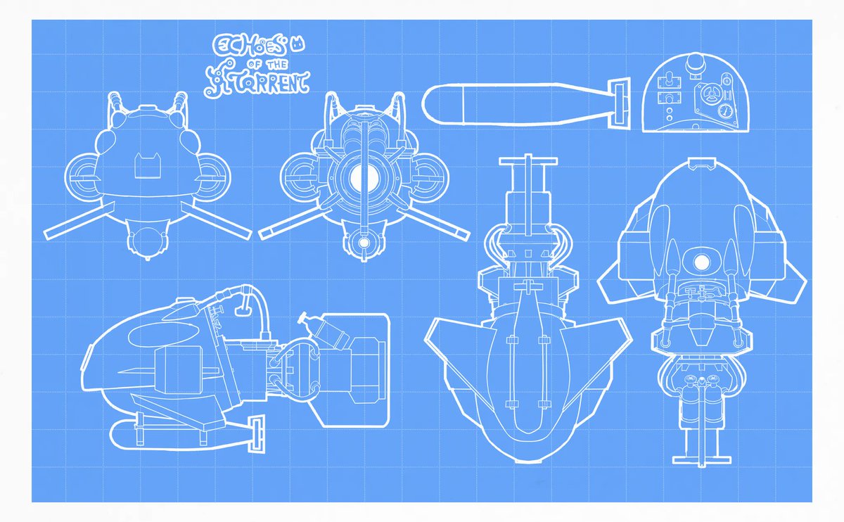 YueSolArts's tweet photo. Hello agian #PortfolioDay ! This time around, I'll show my concept art for vehicle design! https://t.co/cnDBK6YMAj