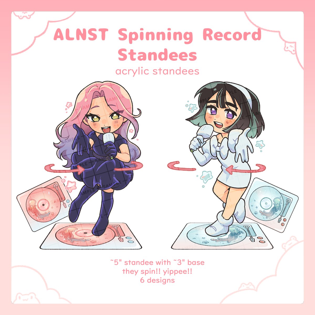 uwibbit's tweet photo. 🌸store update!!🌸
hey, it's been a while! i'll be updating my store on friday the 18th at 12pm EST! some new standees and charms will be available for preorder ^^
🔗⤵️ https://t.co/23IwcV23mW