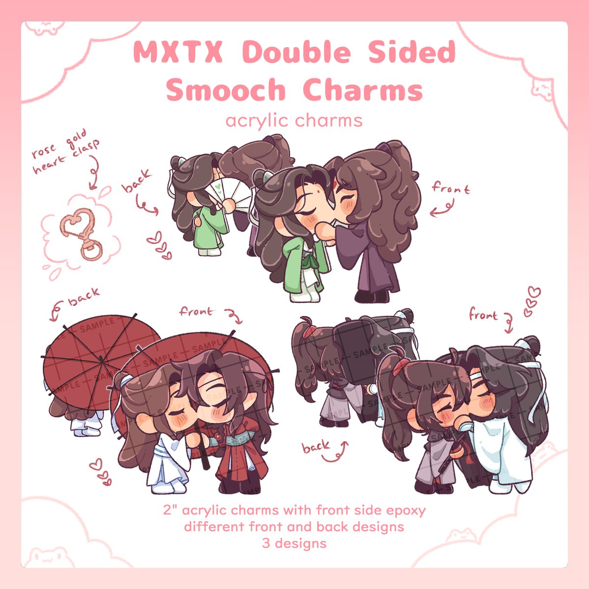 uwibbit's tweet photo. 🌸store update!!🌸
hey, it's been a while! i'll be updating my store on friday the 18th at 12pm EST! some new standees and charms will be available for preorder ^^
🔗⤵️ https://t.co/23IwcV23mW