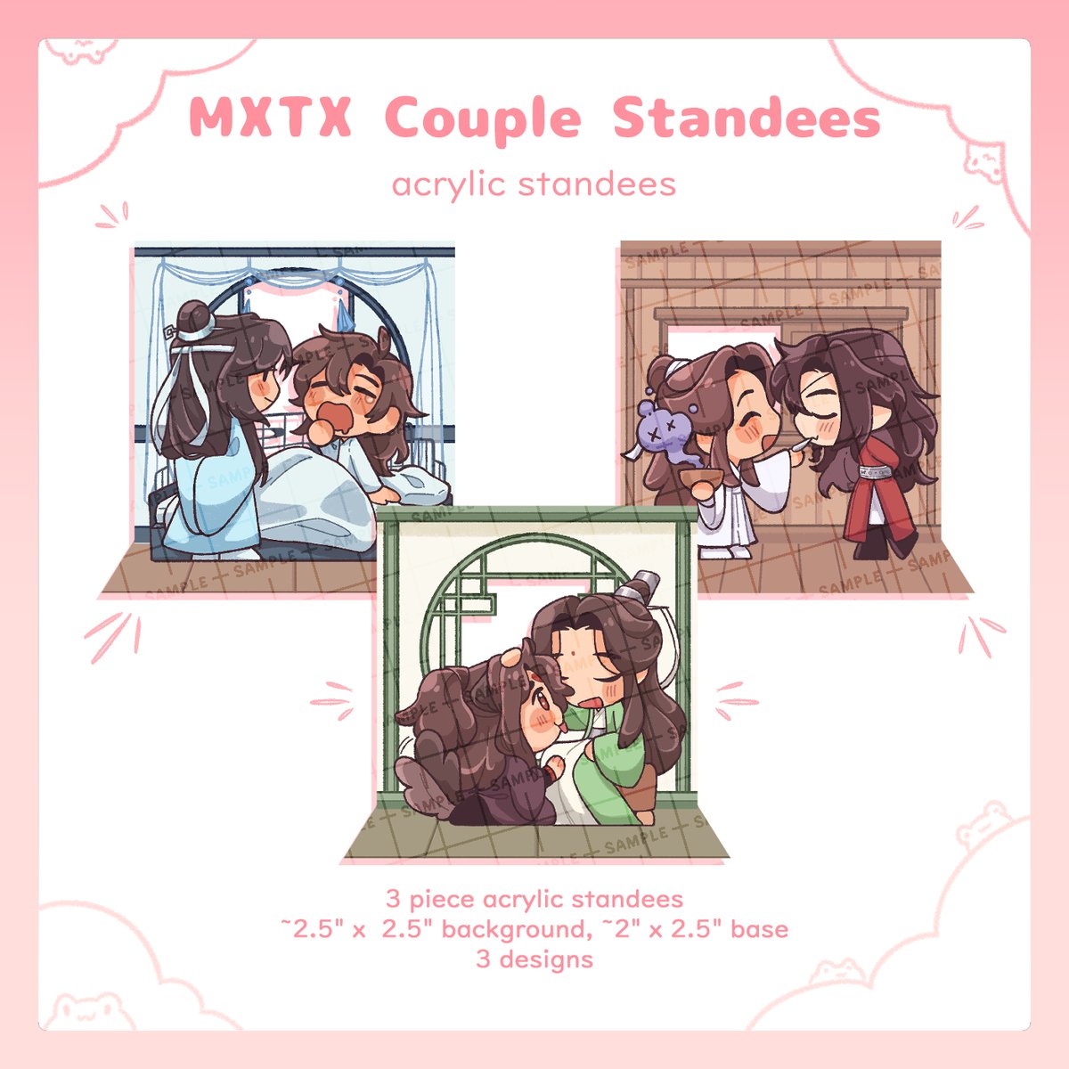 uwibbit's tweet photo. 🌸store update!!🌸
hey, it's been a while! i'll be updating my store on friday the 18th at 12pm EST! some new standees and charms will be available for preorder ^^
🔗⤵️ https://t.co/23IwcV23mW
