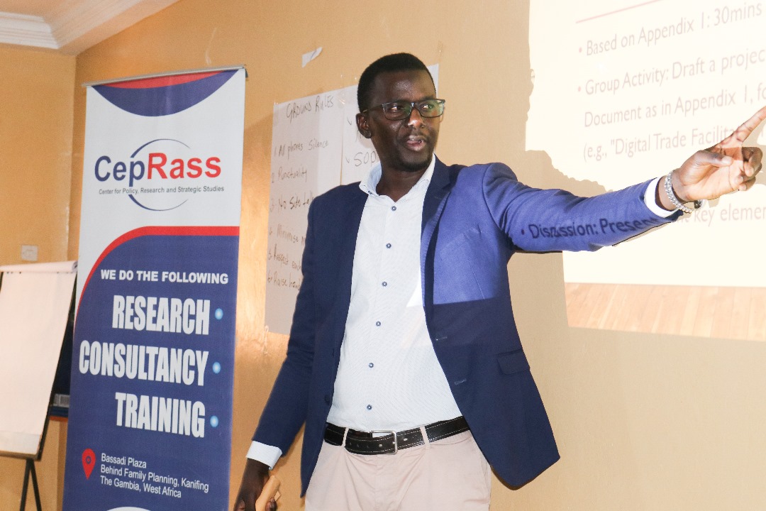 _ceprass's tweet photo. 🚀 Day 1 of Competency-Based Project Management Training at GPFCCU, Kanifing!

Dr. Lang Sanyang kicked off with project management fundamentals, followed by sessions on Project Idea Development &amp; Planning and Strategic Project Initiation with Dr. Lamin B. Ceesay.
#CepRass #Day1 https://t.co/5B0yjuJDhH
