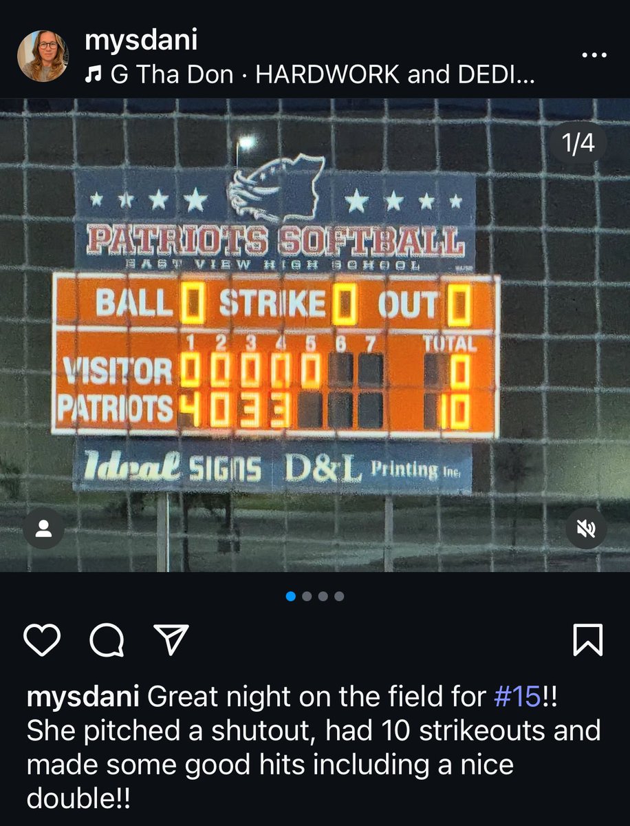 Lucy Hanna 2028 RHP tweet media