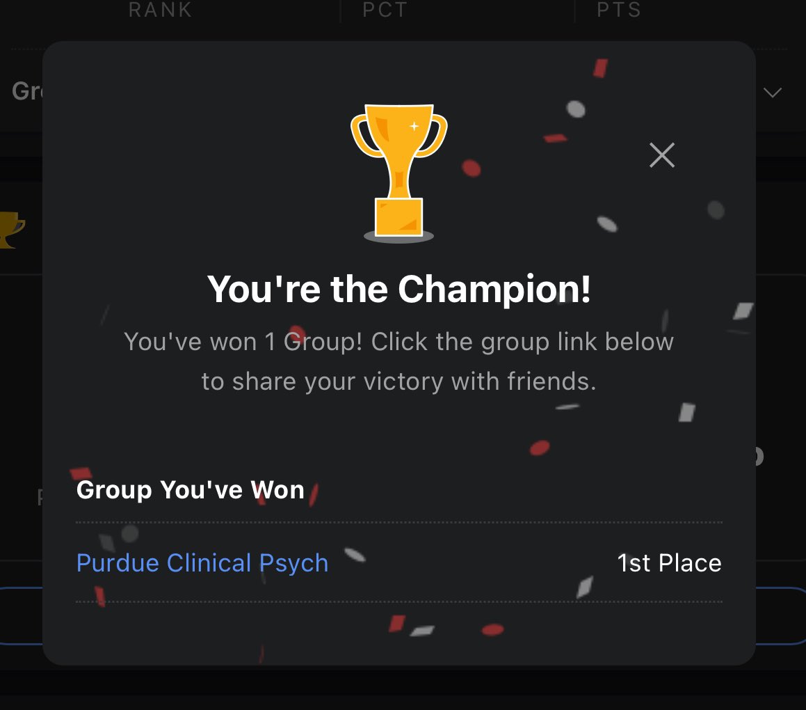 Daniel W Oesterle (@dwoesterle) on Twitter photo Victory has never felt so good. Leaving <a href="/Purdue_PsychSci/">Purdue Psych Dept</a> a champion after winning the Clinical area’s 2025 NCAA Bracket Challenge! #GoGators #ChompChomp 🐊 Victory has never felt so good. Leaving <a href="/Purdue_PsychSci/">Purdue Psych Dept</a> a champion after winning the Clinical area’s 2025 NCAA Bracket Challenge! #GoGators #ChompChomp 🐊