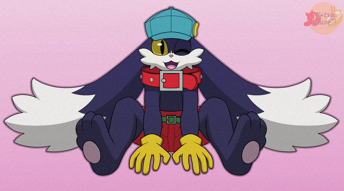 Just a cute fluffy boi.
#klonoatuesday
#cute
#fanart