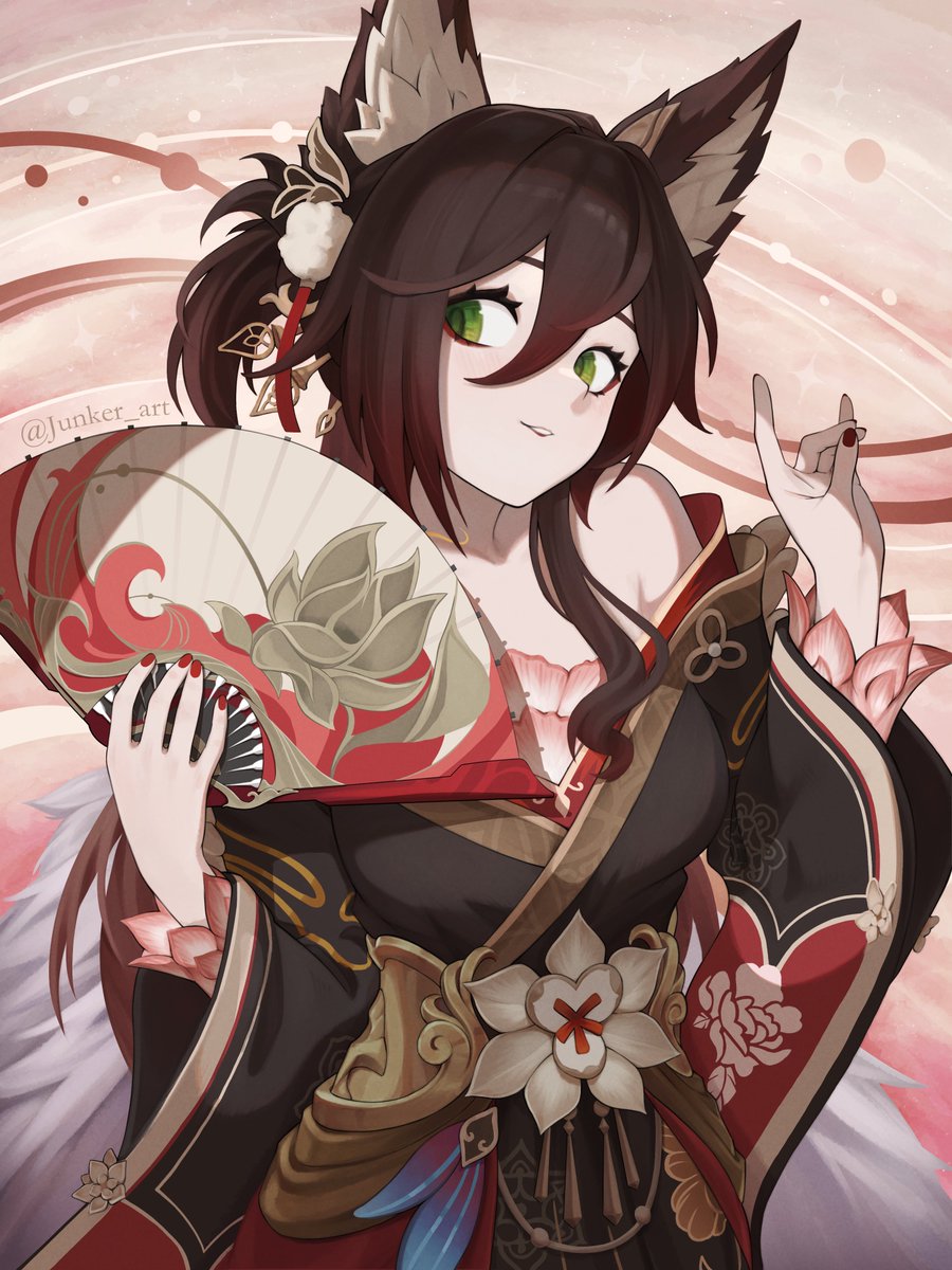 Fugue, she's so pretty it's about time I drew her!

#HonkaiStarRail #fugue