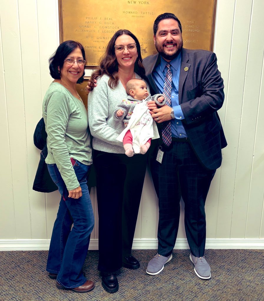 Feeling blessed and thankful today after accomplishing a goal by earning my doctorate!  I am lucky to have the people I do in my life. I cannot thank my <a href="/brewsterschools/">Brewster Central School District</a> family for today’s recognition and including those I love. 
Dr. Dad