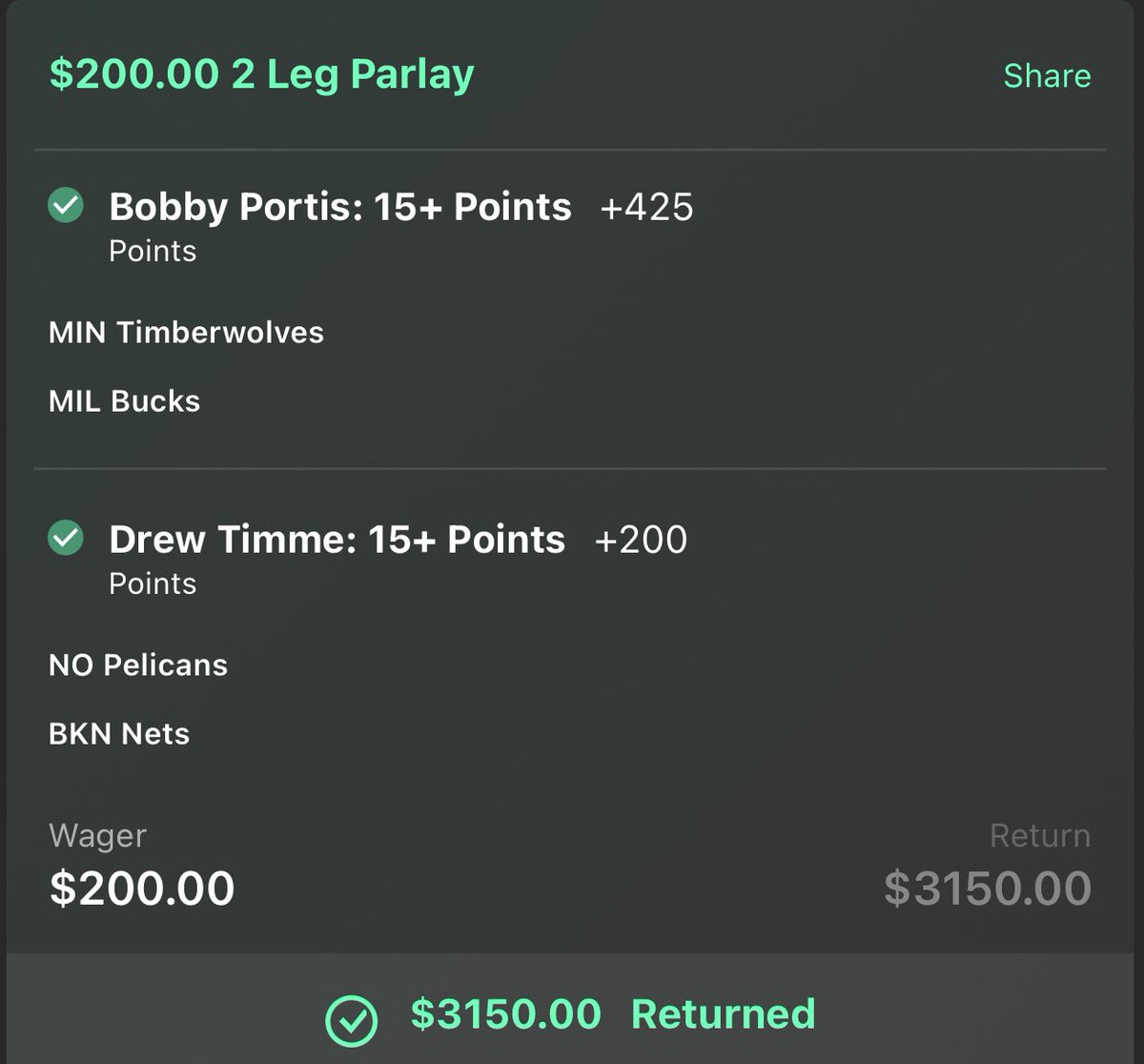 LCapitanBets's tweet photo. Bet against me, Don’t know where they getting the odds from 🚶🏽‍♂️
+1400 ✅
+1475 ✅
+1492 ✅
+2500 ✅
.
.
LCAP30 for 30% off (First 200 people) 🤝🏽
https://t.co/dpxCdZxNsH https://t.co/F6ksriXHWJ