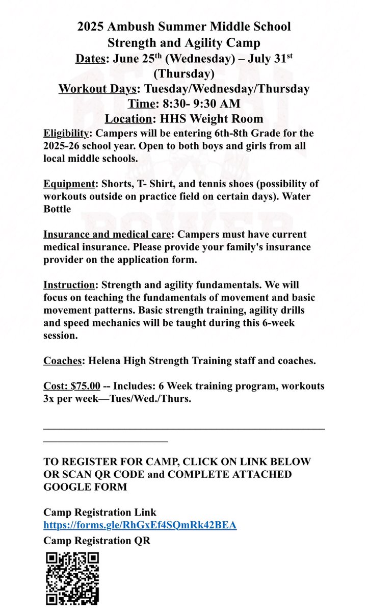 Ambush Camp information! #mtscores