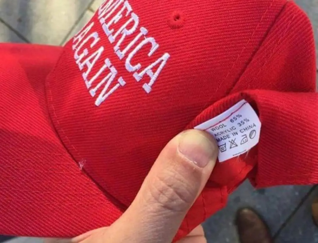 Just an ordinary MAGA hat