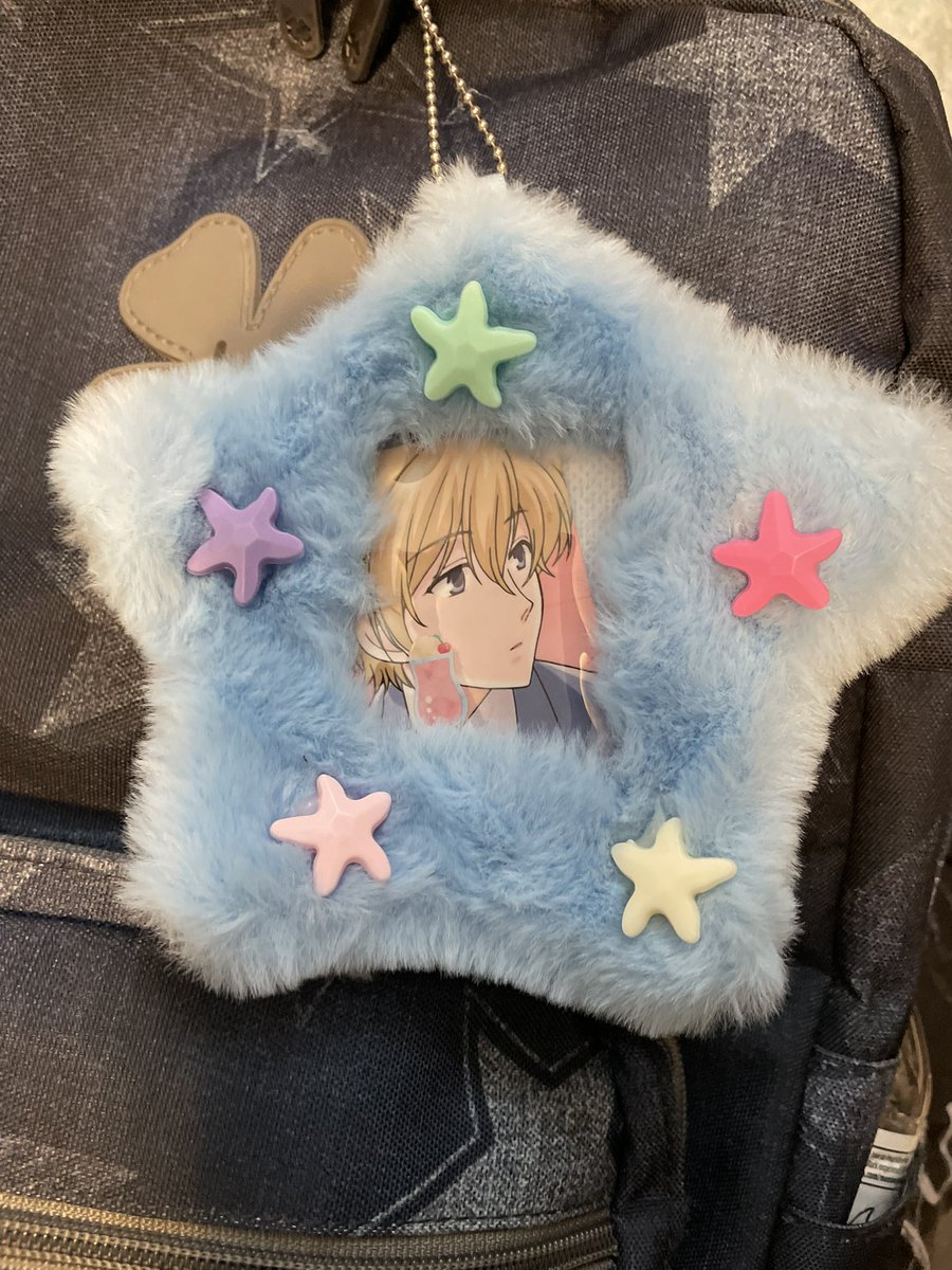 i carry around tamaki on my bookbag