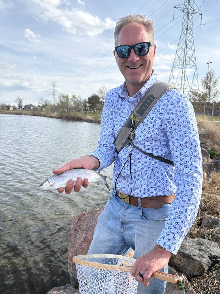 The Warriors On The Fly enjoyed a warm Colorado afternoon on the water. Fishing was good, the company was great, but the catching was rough.  That why it’s called fishing. 

Join us on Thursday morning in room N1475 to plan our next outing! 

⏰ 7:47 am