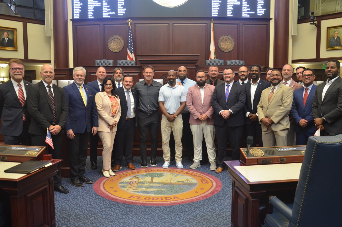 Florida Coaches Coalition (@payflcoaches) on Twitter photo What a day in Tallahassee!
A very BIG thank you to <a href="/HCWillieSimmons/">Coach Willie Simmons</a> for taking the time out of his schedule to travel to Tallahassee to advocate for our high school coaches. #PawsUp
A very BIG thank you to the LEGEND <a href="/40MikeAlstott/">Mike Alstott</a> for speaking so eloquently on why our coaches What a day in Tallahassee!
A very BIG thank you to <a href="/HCWillieSimmons/">Coach Willie Simmons</a> for taking the time out of his schedule to travel to Tallahassee to advocate for our high school coaches. #PawsUp
A very BIG thank you to the LEGEND <a href="/40MikeAlstott/">Mike Alstott</a> for speaking so eloquently on why our coaches
