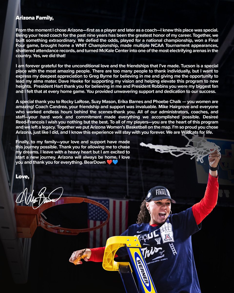 AdiaBarnes's tweet photo. Thank you Arizona🐻⬇️❤️💙 https://t.co/UMw4hNF26X