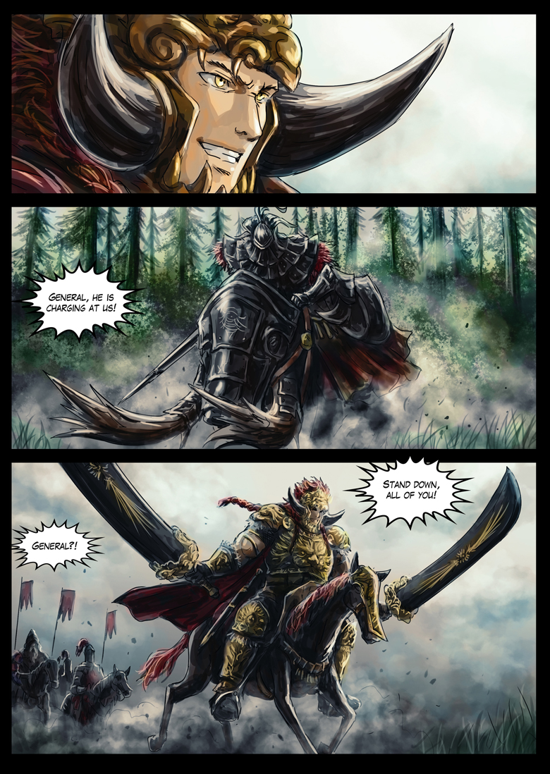 qizeaq's tweet photo. Elden Ring: The Star and The Moon Chapter 14 Commander Gaius (1/2) https://t.co/ifEh2Gycjd