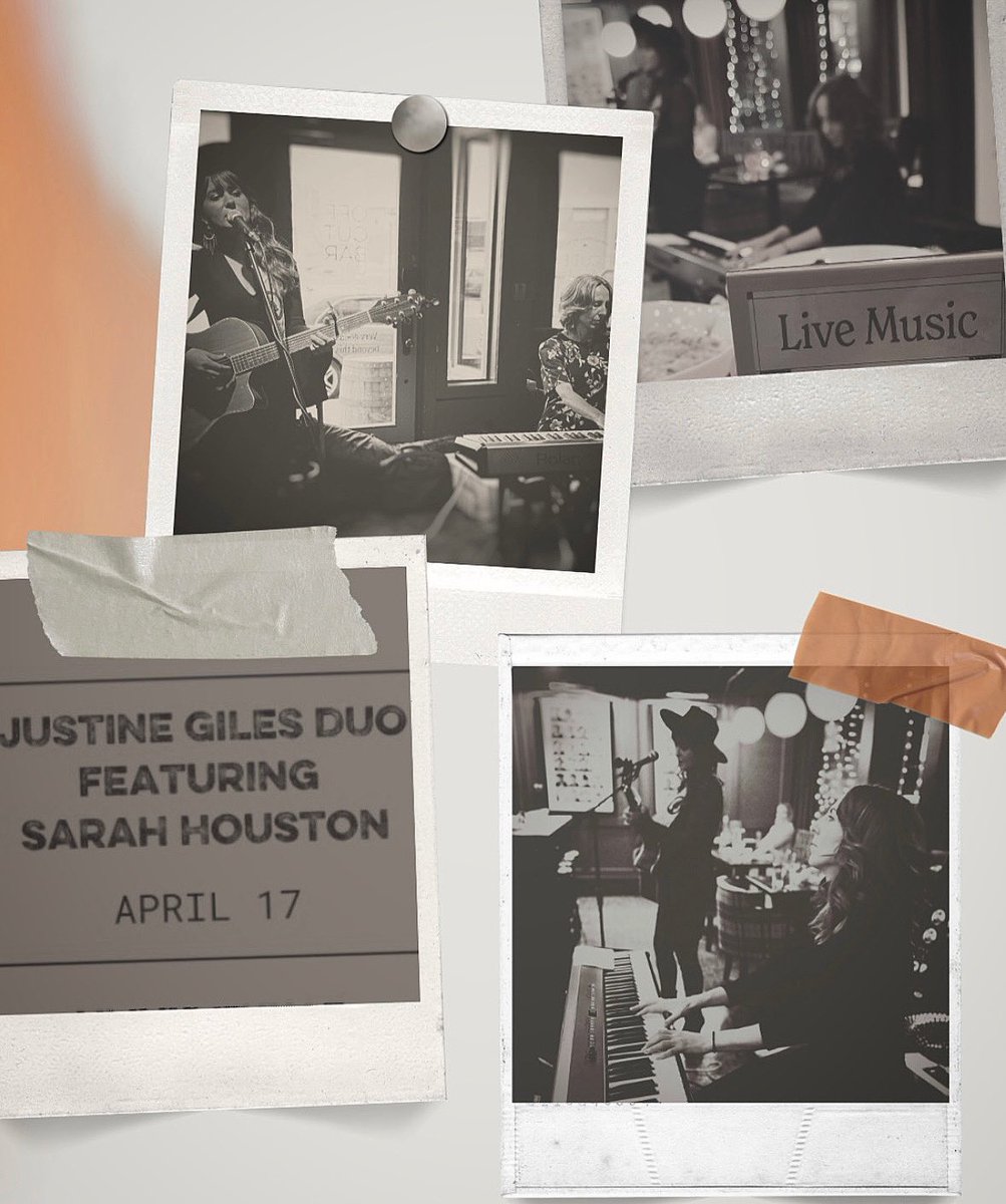 JustineGiles's tweet photo. Next Week: Weโre hitting the recording studio & then playing one of our favourite little local spots #thenashyyc #offcutbar ๐ถ Join us for a duo show over cocktails & delicious eats 7-9pm, no cover. The fabulous Sarah Houston joining me on the keys ๐น https://t.co/m27lrPTTrd