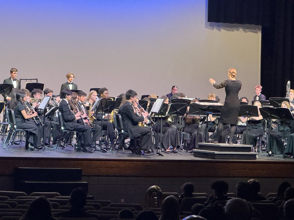 Another great concert tonight by Olathe East bands. Final performance before their large ensemble competition on Thursday. Hawks are going to do great.  <a href="/OlatheEastHawks/">Olathe East High School</a> <a href="/OlatheEastBands/">OE Bands</a>