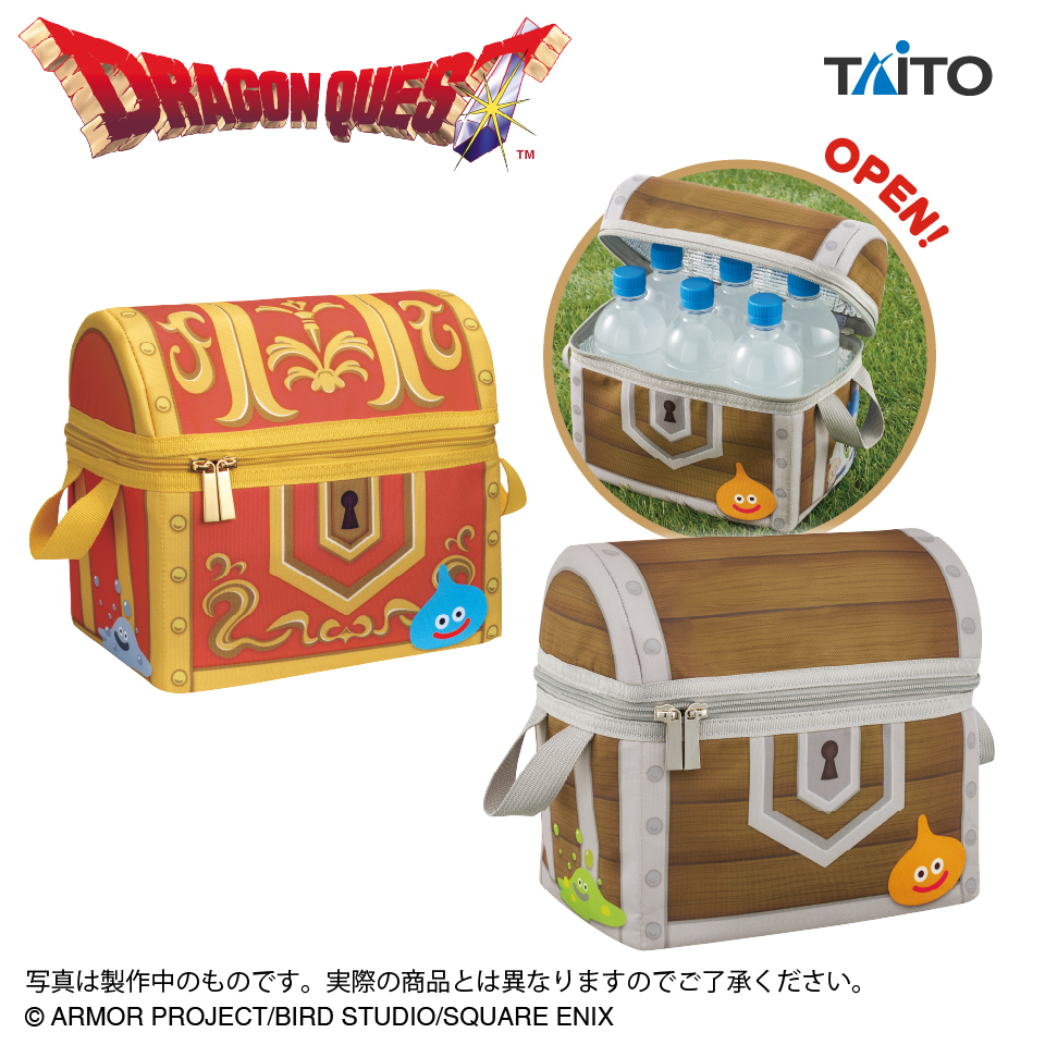 ◤ #DQ プライズ情報！◢

赤い宝箱＆木の宝箱の「保冷保温バッグ」が4月12日（土）より順次登場‼

木の宝箱が初登場です♪
500mlのペットボトルが最大6本入ります✨

▼取扱店舗はこちら
taito.co.jp/taito-prize/04…
#ドラクエ #ドラゴンクエスト #タイトー