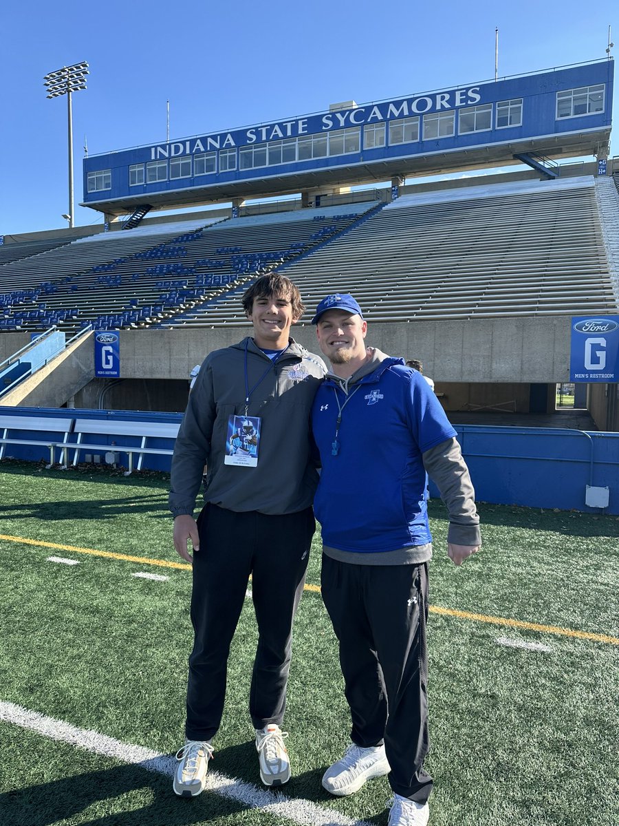 Benjamin Reynolds (@benreynolds100) on Twitter photo Had a great time visiting and watching <a href="/IndStFB/">Indiana State Football</a> practice. Cant wait to get up there this summer and compete! <a href="/coachflyger/">Austin Flyger</a> <a href="/FBCoachHale/">Logan Hale</a> <a href="/RashadDaniels12/">Coach Daniels CSCS</a> <a href="/JamieCruce/">Jamie Cruce</a> Had a great time visiting and watching <a href="/IndStFB/">Indiana State Football</a> practice. Cant wait to get up there this summer and compete! <a href="/coachflyger/">Austin Flyger</a> <a href="/FBCoachHale/">Logan Hale</a> <a href="/RashadDaniels12/">Coach Daniels CSCS</a> <a href="/JamieCruce/">Jamie Cruce</a>