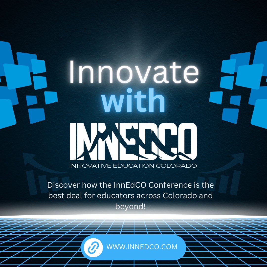 InnEdCO (@innedco) on Twitter photo <a href="/InnEdCO/">InnEdCO</a>, Colorado’s ISTE Affiliate, is proud to bring this incredible, collaborative learning opportunity to you. Don’t miss out—register now to secure your spot this June 8-11 in Breckenridge! Early bird pricing and grants available at innedco.com. #innedco2025 <a href="/InnEdCO/">InnEdCO</a>, Colorado’s ISTE Affiliate, is proud to bring this incredible, collaborative learning opportunity to you. Don’t miss out—register now to secure your spot this June 8-11 in Breckenridge! Early bird pricing and grants available at innedco.com. #innedco2025
