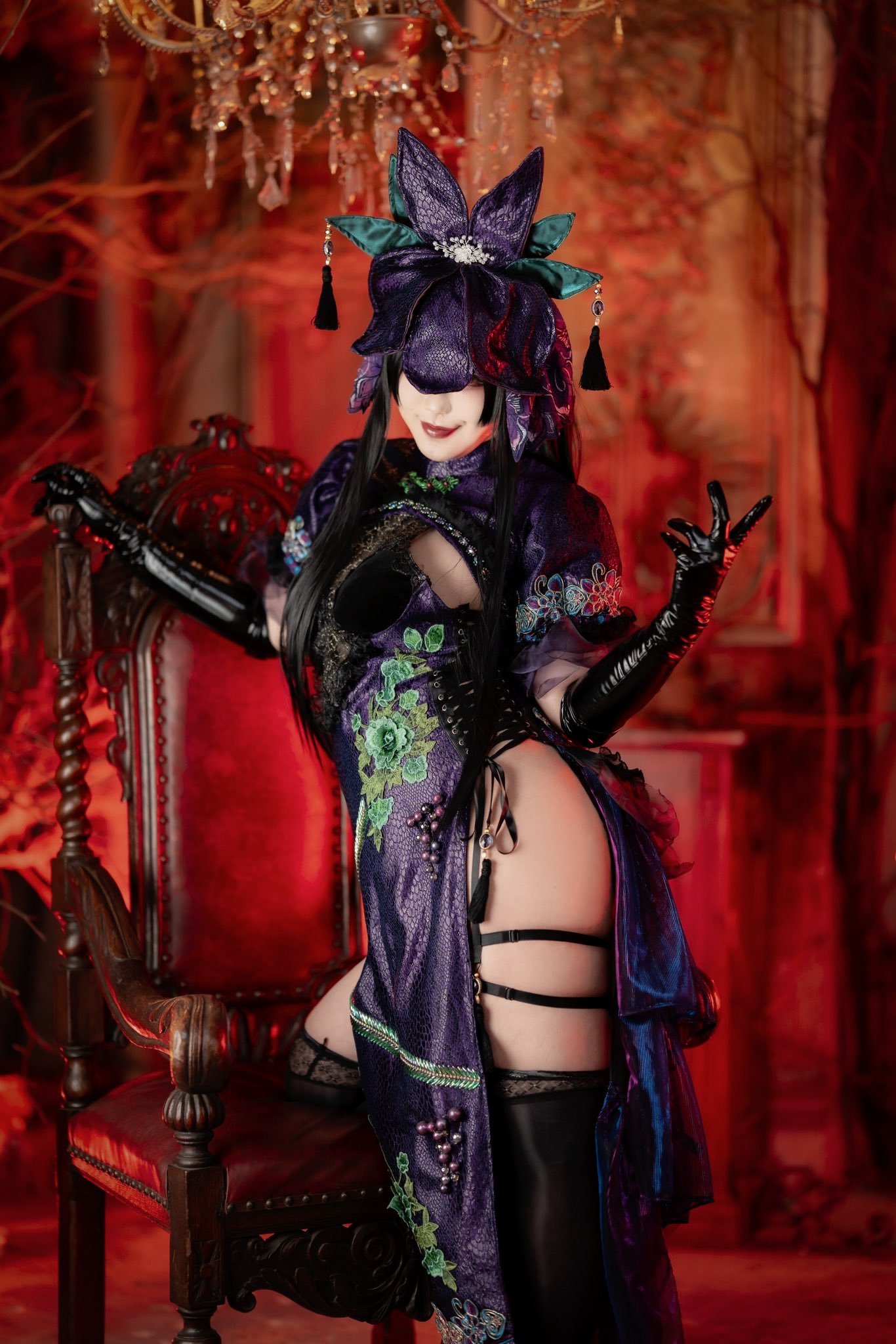 浅葱 桃太郎伝記 独創的法被 衣装 着物風 コスプレ ASAGI
