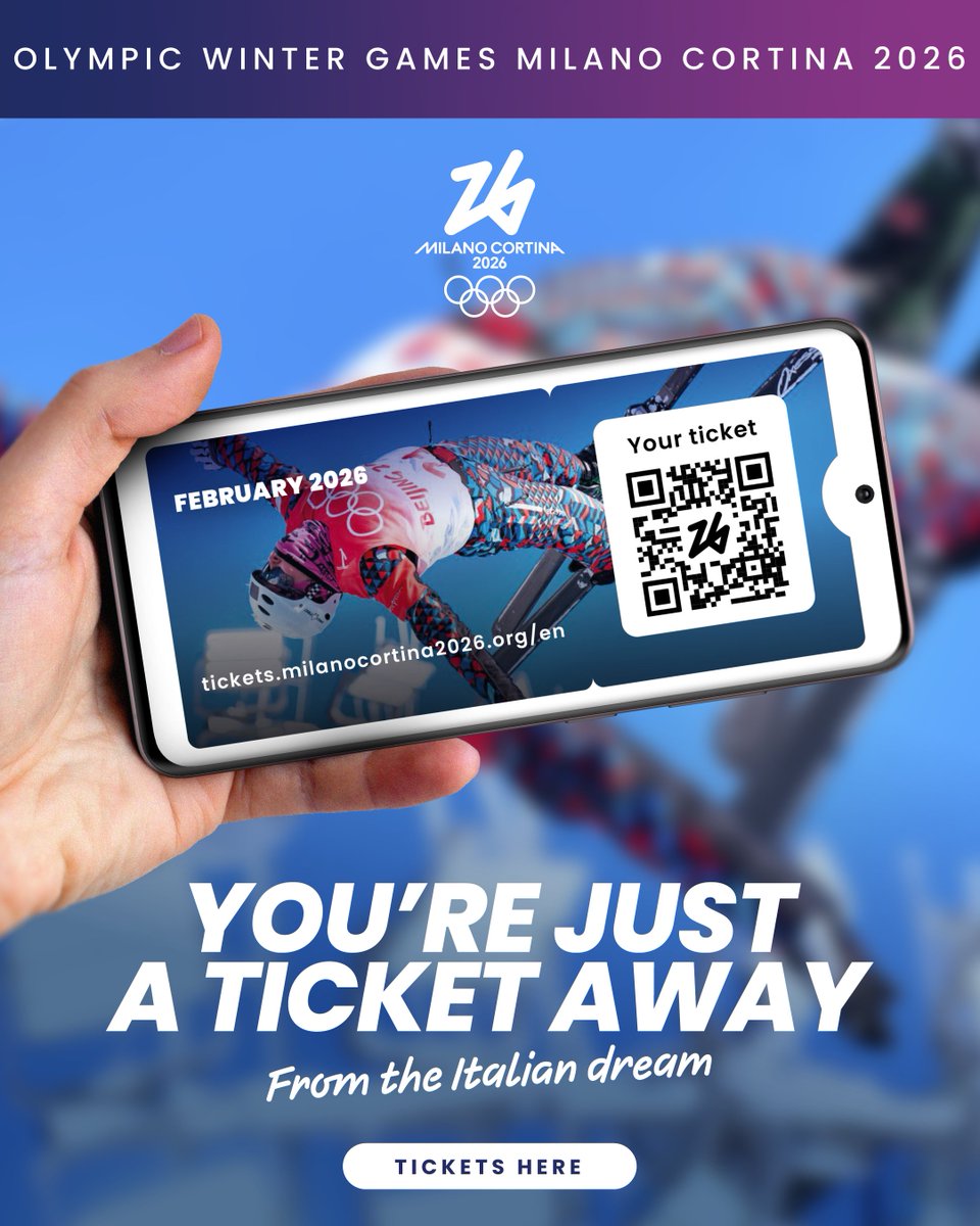 You're just a ticket away from experiencing the @MilanoCortina26 Olympic Winter Games! 🏔️🇮🇹

Tickets on sale now 👉 teama.us/MC2026Tickets

#TeamAUS | @olympics