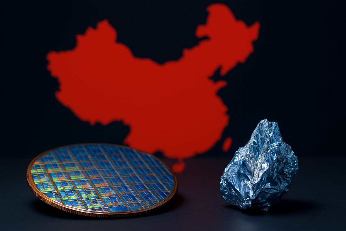 SolusianTech's tweet photo. China isn’t just leading the #chip race it’s controlling the track.

By tightening gallium exports, it’s signaling one thing:
#Tech dominance starts with supply chains.

Japan’s warning is just the beginning. https://t.co/R3RkyitKTV