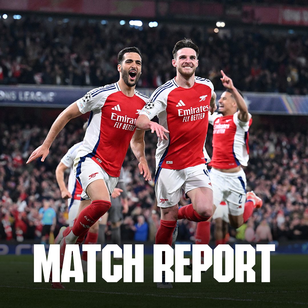 Arsenal's tweet photo. Pride. Character. Resilience.

Recapping a special night in N5 with our match report 👇
