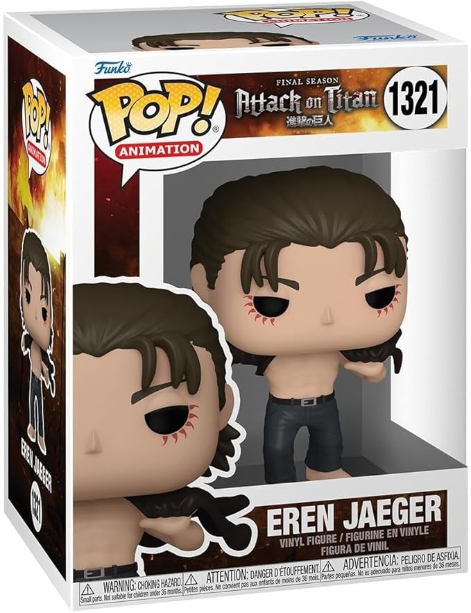 🔥 ¡Eren Jaeger arrasa con todo! Imprescindible para cualquier fan de Attack on Titan. ¿Ya lo tienes?

#AOT #FunkoPop

👉 amzn.to/4lkqw4W