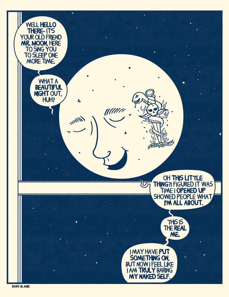 Mr Moon is Here To Sing You To Sleep 