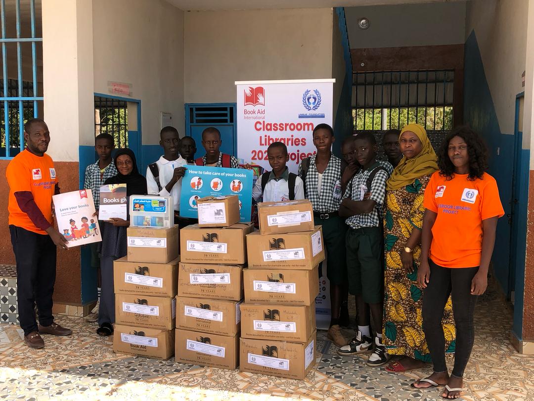 UFNon's tweet photo. Classroom Libraries Project Update!
We’ve supplied 750+ books to 10 primary schools in remote areas of West Coast Region, The Gambia—thanks to our partnership with Book Aid International and support from MoBSE Region 2.
📸 Book handovers at Maladah, Lamin Daranka &amp; Mandinari LBS. https://t.co/KTpKF4bUxg