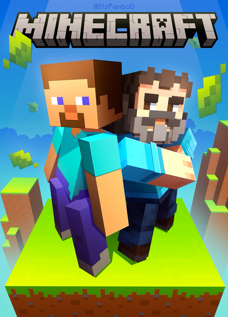 Steve and Steve!
 #MinecraftMovie #Minecraft