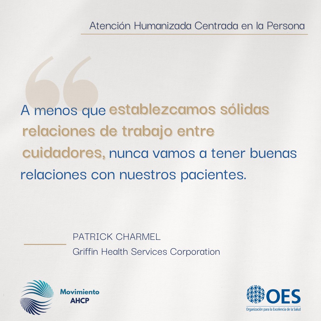 Los invitamos a formar parte de una comunidad que cree en el poder transformador de las palabras. #Palabrasquesanan es un espacio para compartir reflexiones que fortalecen y unen entorno a la compasión y la atención centrada en la persona.
#MovimientoAHCP #OES