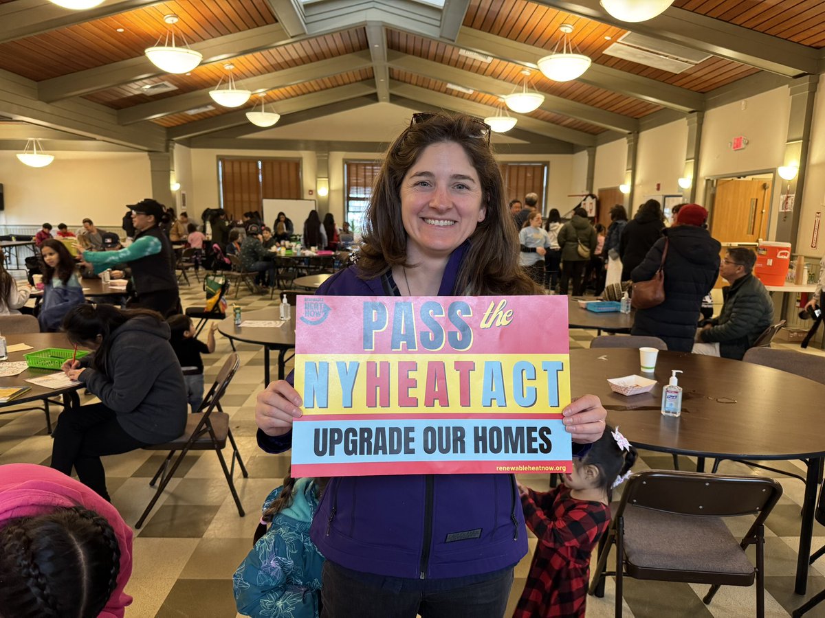 Thanks to @shimsky4assembly for supporting the NY HEAT Act! We need the Assembly to pass it in the budget. It's past time for a smart transition to clean heat and lower bills, and the #NYHEAT Act is the answer!