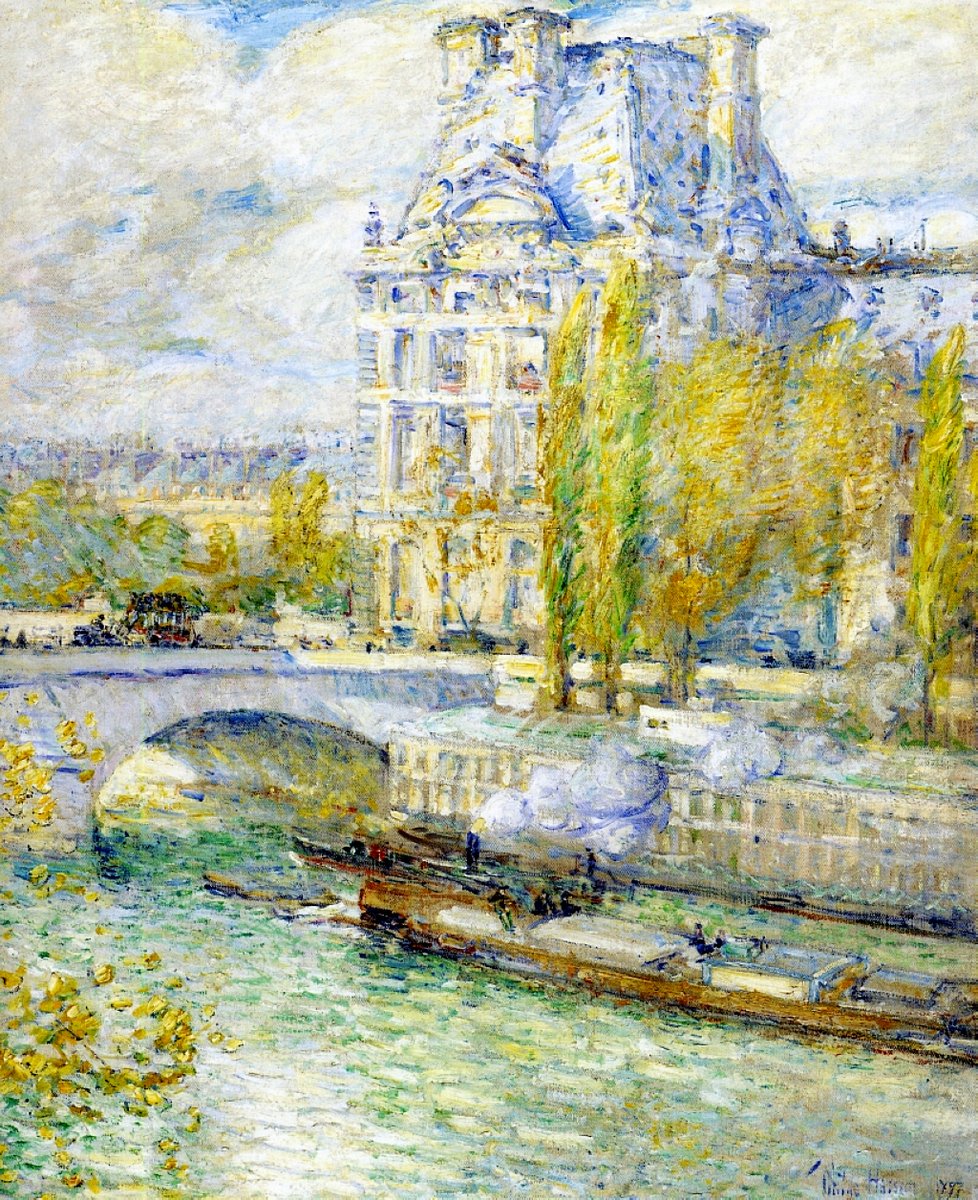 impression_ists's tweet photo. Childe Hassam, Louvre, Paris https://t.co/icFzNb7nju