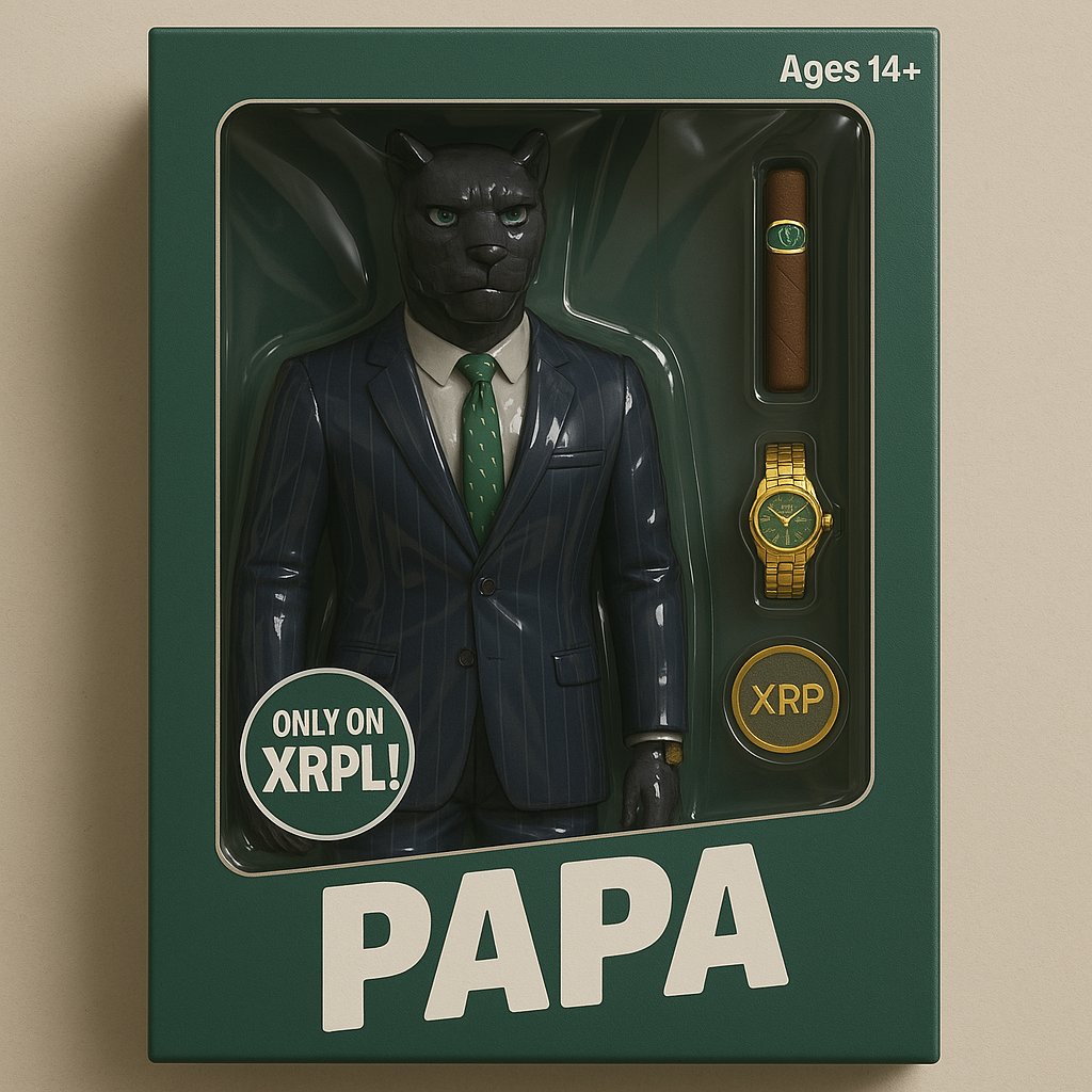 PAPAxrpl's tweet photo. PAPA figurines out now!

$PAPA $XRP https://t.co/LExHEEsw9E