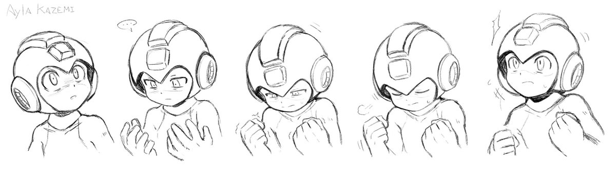More doodles, this time with classic MegaMan 💙
#MegaMan #ロックマン 