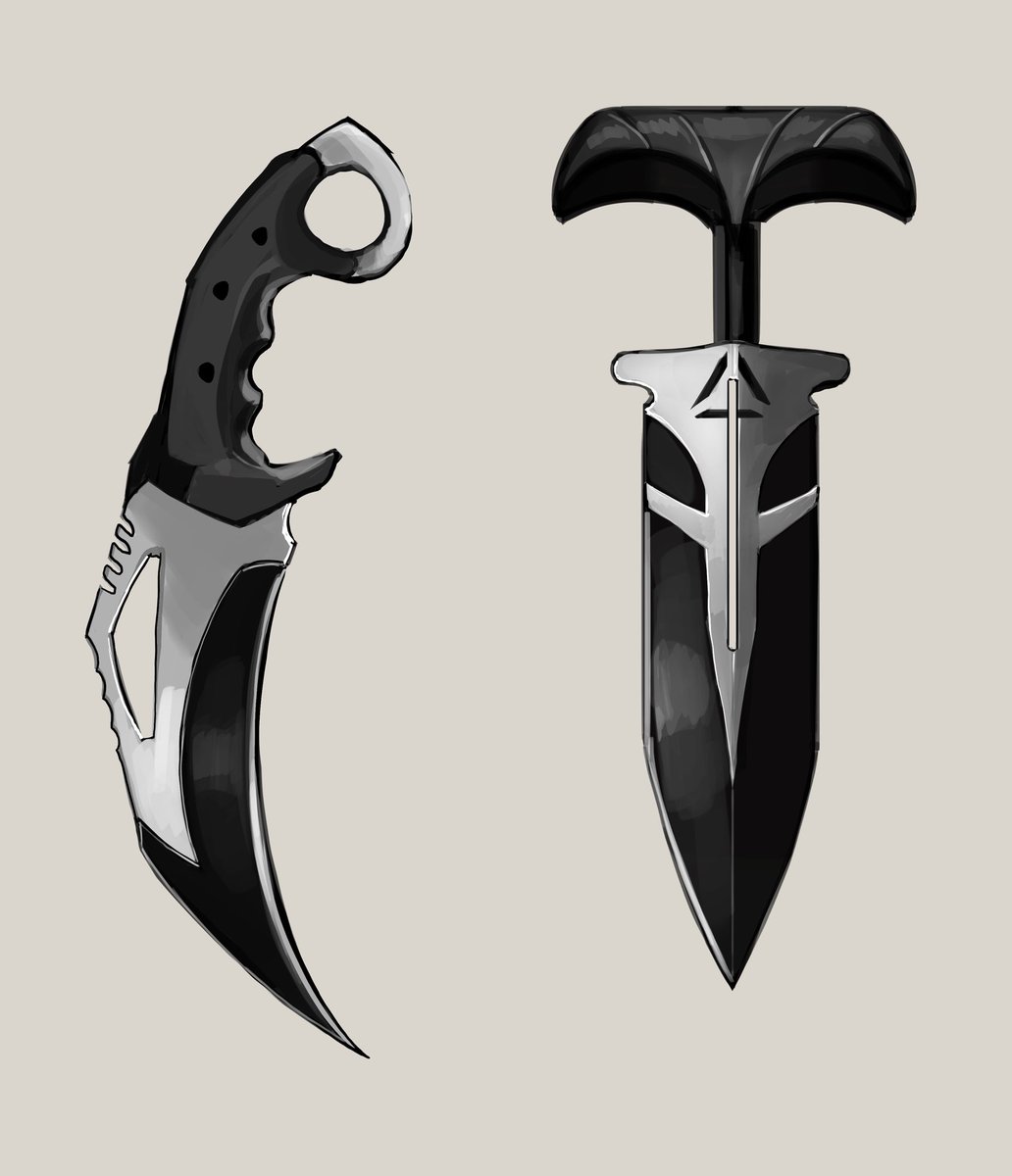 More guns and some knives