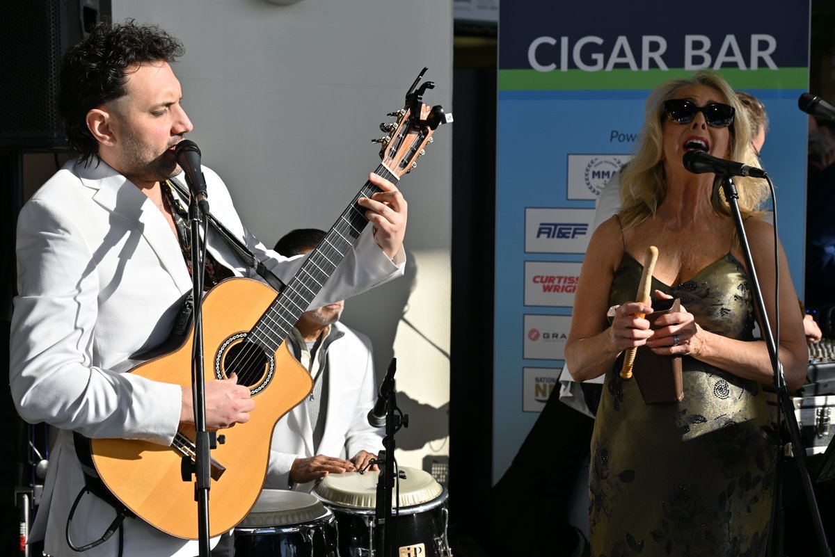 Sea-Air-Space Day 2 ended with an explosion of music, laughs and good times! It even featured a ship christening right on our show floor with Congressman Joe Courtney doing the honors. 

See you tomorrow for the final day! #SAS2025