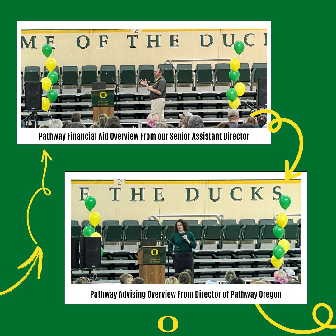 UOregonFinAid's tweet photo. El fin de semana pasado, tuvimos casi 400 invitados en nuestra sesión informativa para estudiantes de PathwayOregon. Que cubre la matrícula completa, las cuotas y el apoyo integral a los residentes de Oregón que califiquen. #OSFAS #uopathway https://t.co/n7uub4tRGU