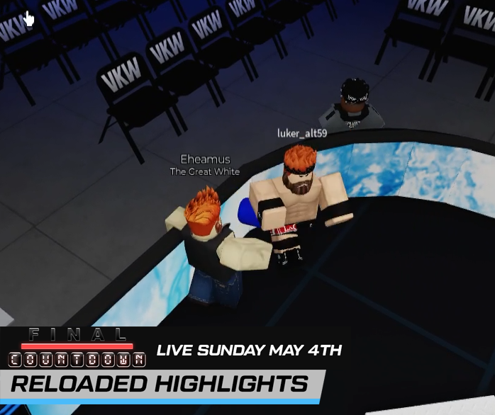 VKWNetwork's tweet photo. //-[VKW RELOADED HIGHLIGHTS 08/04/25]-\\   

Eheamus makes his return to VKW, stepping into the ring against an unexpected opponent — Lheamus. In a hard-fought showdown,  Lheamus walks away with the victory, handing Eheamus a tough loss in his comeback bout.

#ForTheFans https://t.co/yjyHcJaZEc