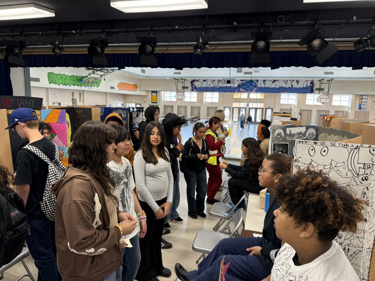 SBCSS Expanded Learning (@sbcss_explearn) on Twitter photo Great day for ExL 6th grade students โBringing Fine Arts to Lifeโ. Students at Phoenix Academy in Apple Valley acted out their favorite artist. <a href="/SBCo_Supt_Ted/">Ted Alejandre</a> <a href="/SBCSS_FamEngage/">SBCSS Family Engagement</a> <a href="/SBCSS_C_I_A_E/">SBCSS Curriculum/Instruction, Academic Enrichment</a> <a href="/AVUSD/">Apple Valley Unified School District</a> <a href="/SBCSS_Eqty_Accs/">SBCSS Equity & Access</a> Great day for ExL 6th grade students โBringing Fine Arts to Lifeโ. Students at Phoenix Academy in Apple Valley acted out their favorite artist. <a href="/SBCo_Supt_Ted/">Ted Alejandre</a> <a href="/SBCSS_FamEngage/">SBCSS Family Engagement</a> <a href="/SBCSS_C_I_A_E/">SBCSS Curriculum/Instruction, Academic Enrichment</a> <a href="/AVUSD/">Apple Valley Unified School District</a> <a href="/SBCSS_Eqty_Accs/">SBCSS Equity & Access</a>