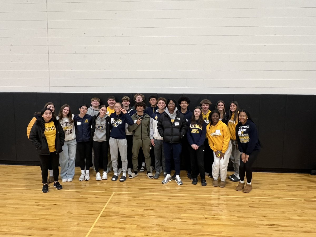 We were so proud of Whitmer’s student representatives at the Northern Lakes League Mental Health Conference with Leadership Toledo! What Incredible Panthers!