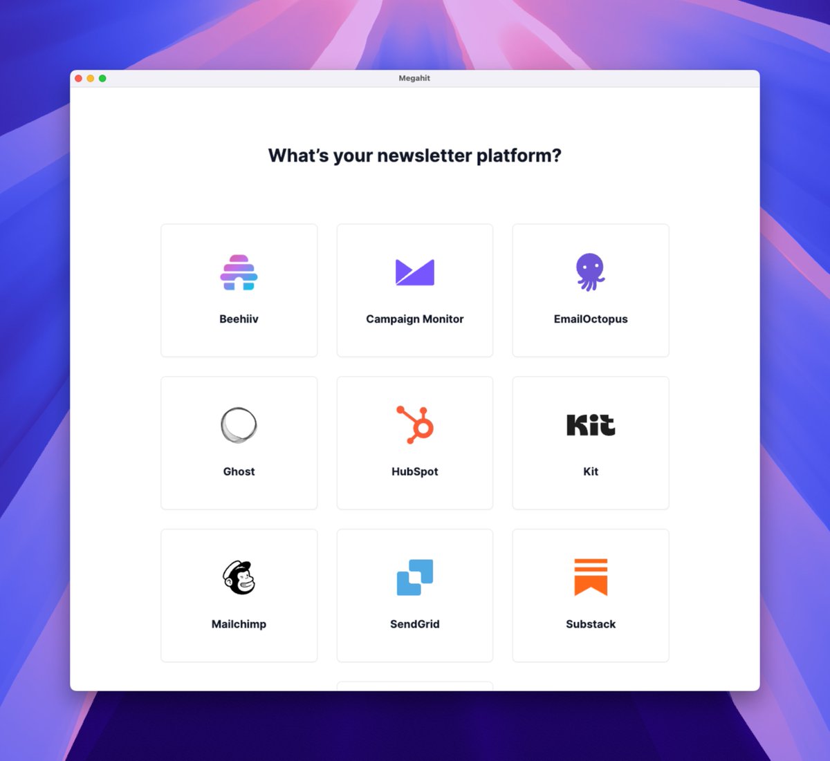 nikwen_de's tweet photo. I've been quiet on social media over the last few months.

That’s because I spent all of my time on development to make @MegahitApp the best data tool for B2B newsletters. 🚀

Over the next few weeks, I'll post about some of these changes.

A recent one was Ghost support.

Besides beehiiv, Kit, Intuit Mailchimp, and many others, Megahit now has a Ghost integration.

If you don't know Megahit yet: It makes it really easy to enrich your newsletter audience with job data and then use that data for monetization.

If you want to monetize your B2B newsletter, check out @MegahitApp!
