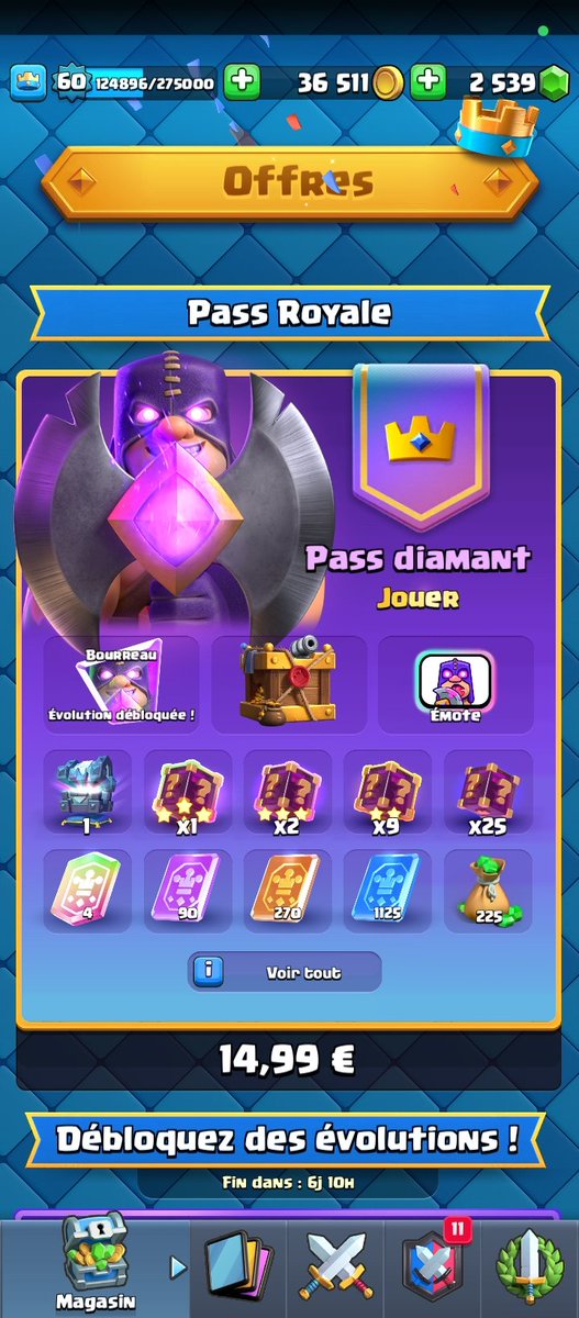 3 Diamond Pass Giveaway 💎

To Enter :

Retweet ♻️ + Like ❤️
Follow  <a href="/zouzy69/">Twitch_Zouzy69</a> &amp; <a href="/LeaveBait/">LeaveBait</a> &amp; <a href="/Aqua_CR1/">Aqua_CR1</a>
Comment Your favorite card on the game 💬

Good Luck , Winners In 72 Hours