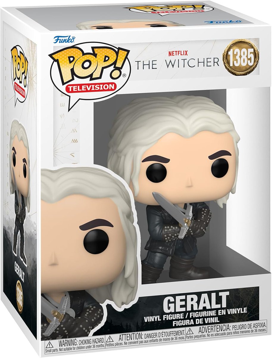 ⚔️ Geralt de Rivia. Un Funko que llega a tu casa directamente desde la serie The Witcher.

#TheWitcher #FunkoPop

👉 amzn.to/42o3PUQ