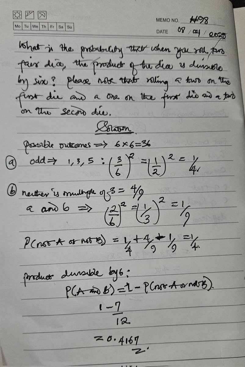 Ahuoyiza_'s tweet photo. Day 98
#dailymaths https://t.co/C28KoqWrF1