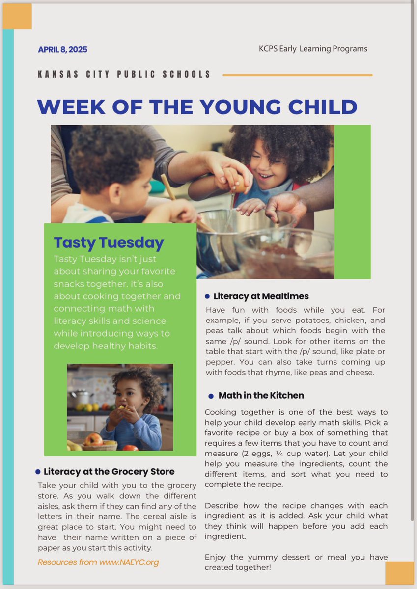 KCPS PreK Early Learning tweet media