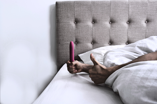 How to make your husband love your vibrator. Your vibe is a team player, not competition. Here's how to convince him.  loom.ly/IxPy8rg #vibrators #sexadvice #coupleadvice