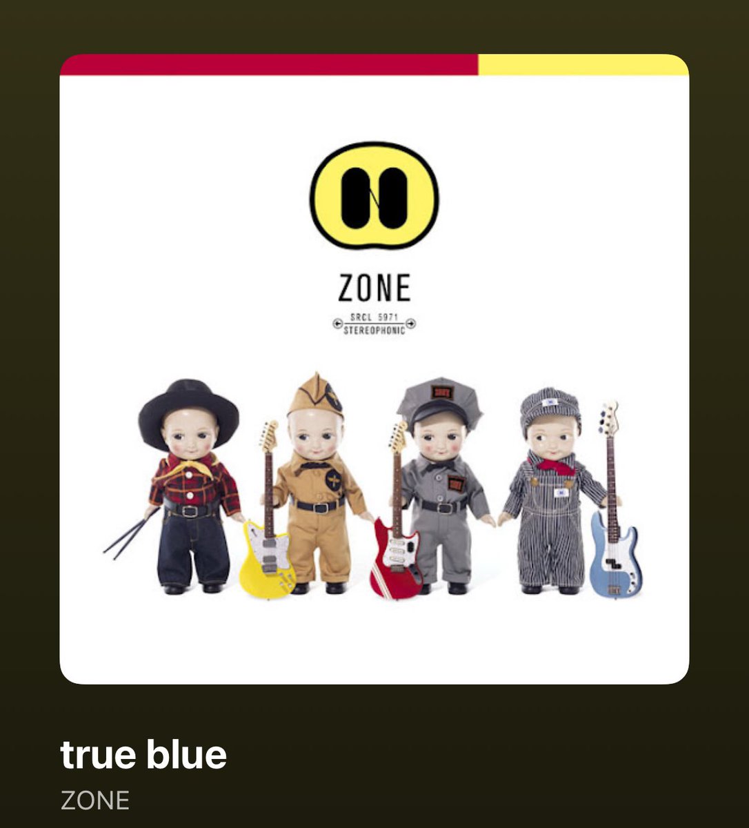 HelloApeos's tweet photo. 定期的にききたくなる曲
https://t.co/Gd7G1m31Qh
#ZONE
#true_blue https://t.co/zieIoMWeen