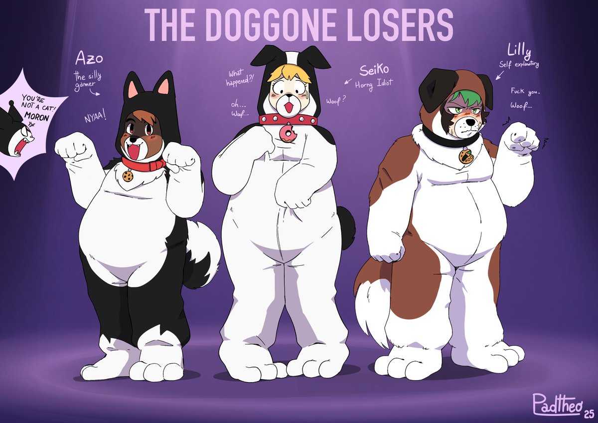 Woof.
Together we lo-oose…
Each one of us has something that makes us an underdog.